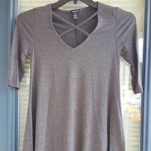 Rue 21 Grey Dress